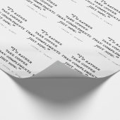 Little Women citeert Cadeaupapier (Hoek)