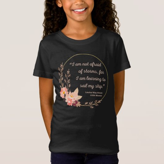Little Women Quote I - Cute Style T-shirt (Voorkant)