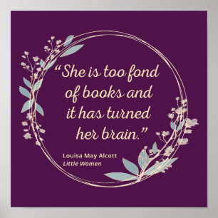 Little Women Quote II - Cute Style Poster
