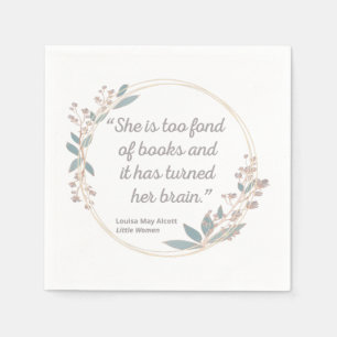 Little Women Quote II - Cute Style Servet