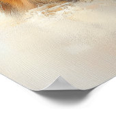 Little Wonder Kitten - Maine Coon Cat Poster (Hoek)