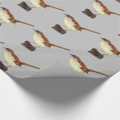 Little Wren Cadeaupapier (Hoek)