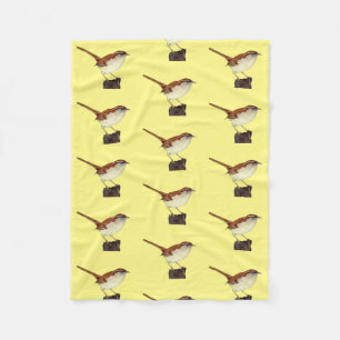 Little Wren Fleece Deken