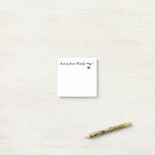 Little Wren Post-it® Notes (Op bureau)