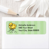 Little Yellow Chick Retouradres Etiket (Insitu)