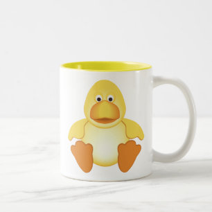 Little Yellow Duck Tweekleurige Koffiemok
