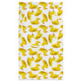 Little Yellow Rubber Ducks Gift Bag Klein Cadeauzakje (Achterkant)