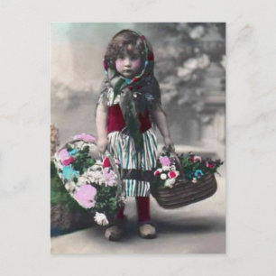 littlegirl briefkaart