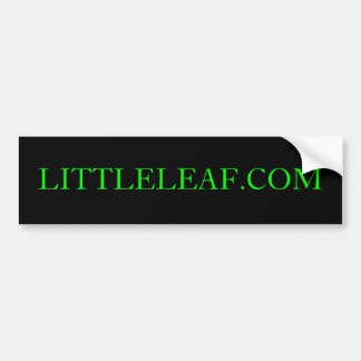 LITTLELEAF.COM-Bumpersticker Bumpersticker