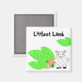Littlest Lamb Magneet (Voorkant / Achterkant)