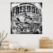 Littoraal gevechtsschip Freedom Poster (Keuken)
