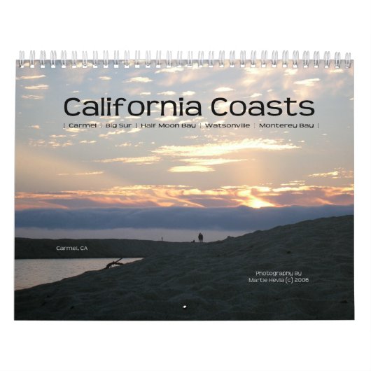 Littoral de la Californie - calendrier (Protection)