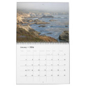 Littoral de la Californie - calendrier (Jan 2026)