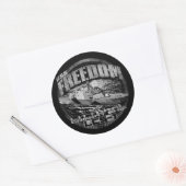 Littoral gevechtsschip Freedom Sticker (Envelop)