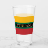LITUANIE VERRE DE BIÈRE (Devant)