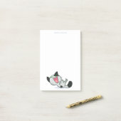 Liu-Liu Laughter Post-it® Notes (Op bureau)