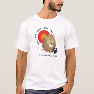 Liun 23 fanadur fin 22 avust T-shirt