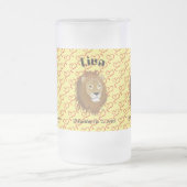 Liun 23 fanadur fin 22 avust Tasse Matglas Bierpul (Center)