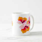 Live Aloha Hibiscus Floral Tropical Flowers Hawaii Koffiemok (Voorkant rechts)