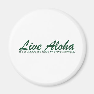 Live Aloha landschapsontwerp Magneet