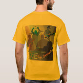 Live bij de rookhond t-shirt (Achterkant)