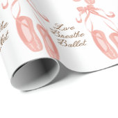 Live Breathe Ballet Cadeaupapier (Rol Hoek)