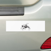 Live, Breathe, Dream Music Bumpersticker (Op auto)