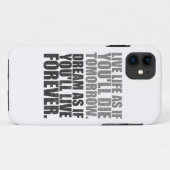 Live! Case-Mate iPhone Case (Achterkant (horizontaal))