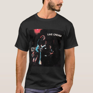 Live Cream albumuitvoeringen T-shirt