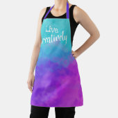 Live Creative violet, rose, tablier Turquoise (Insitu)