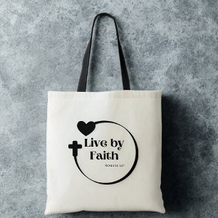 Live door Faith Tote Bag