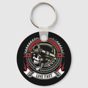 Live Fast Sleutelhanger