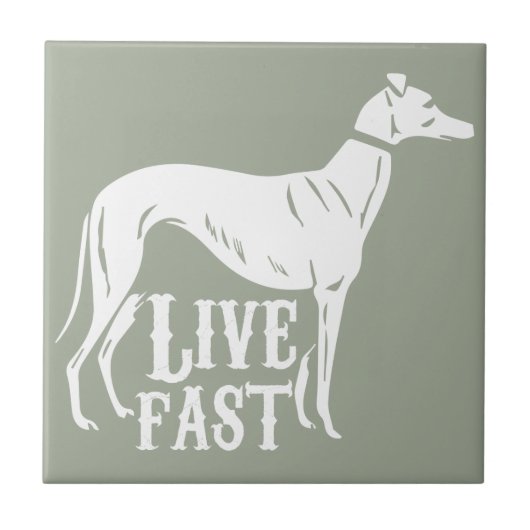 Live Fast Tegeltje (Voorkant)