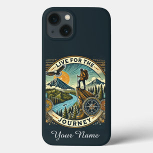 "Live for the Journey" coque iphone personnalisé