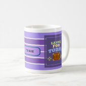 Live for Today – Dynamic Lines Mug Koffiemok (Voorkant rechts)