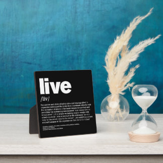 Live Fotoplaat