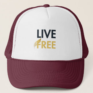 Live Free Hoed | AMAR Prints Trucker Pet