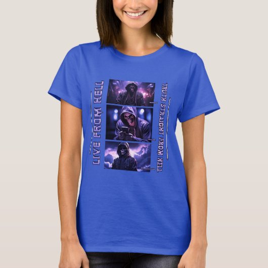 Live From Hell: Autumn Thoughts #5 / Dames Tshirt (Devant)