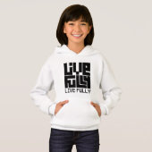 Live fully sudadera (Devant entier)