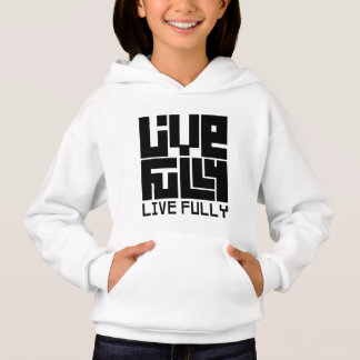Live fully sudadera