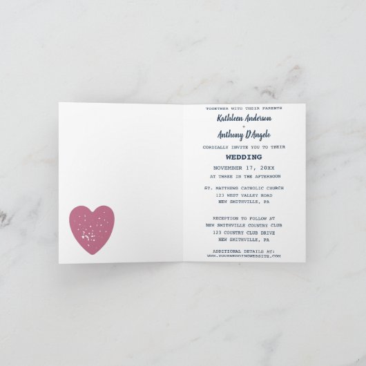 LIVE Grafische minimalistische uitnodiging voor br (Binnen)