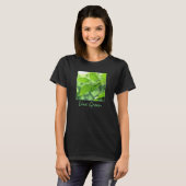 'Live Green' Dames T-shirt (Voorkant volledig)