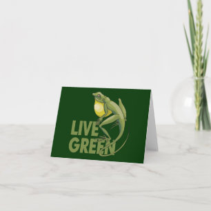Live Green Feestdagen Kaart