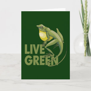 Live Green Feestdagen Kaart
