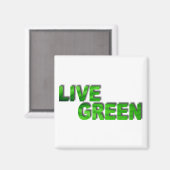 Live Green Magneet (Voorkant / Achterkant)
