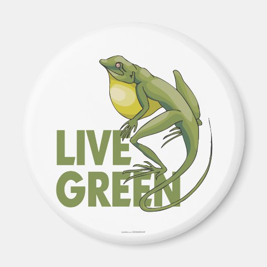 Live Green Magneet (Voorkant)