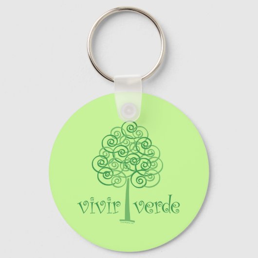 Live Green Sleutelhanger (Voorkant)