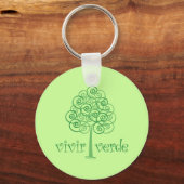 Live Green Sleutelhanger (Voorkant)
