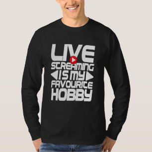 Live Irl Streaming Streamer Creator Blogger 1 T-shirt