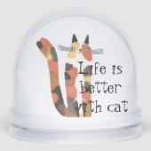 Live Is Better With Cat – Cute Cat Lover Gift (Avant)